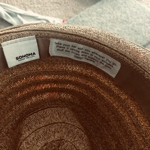 Sonoma Goods for Life Straw Fedora Hat - Picture 7 of 9